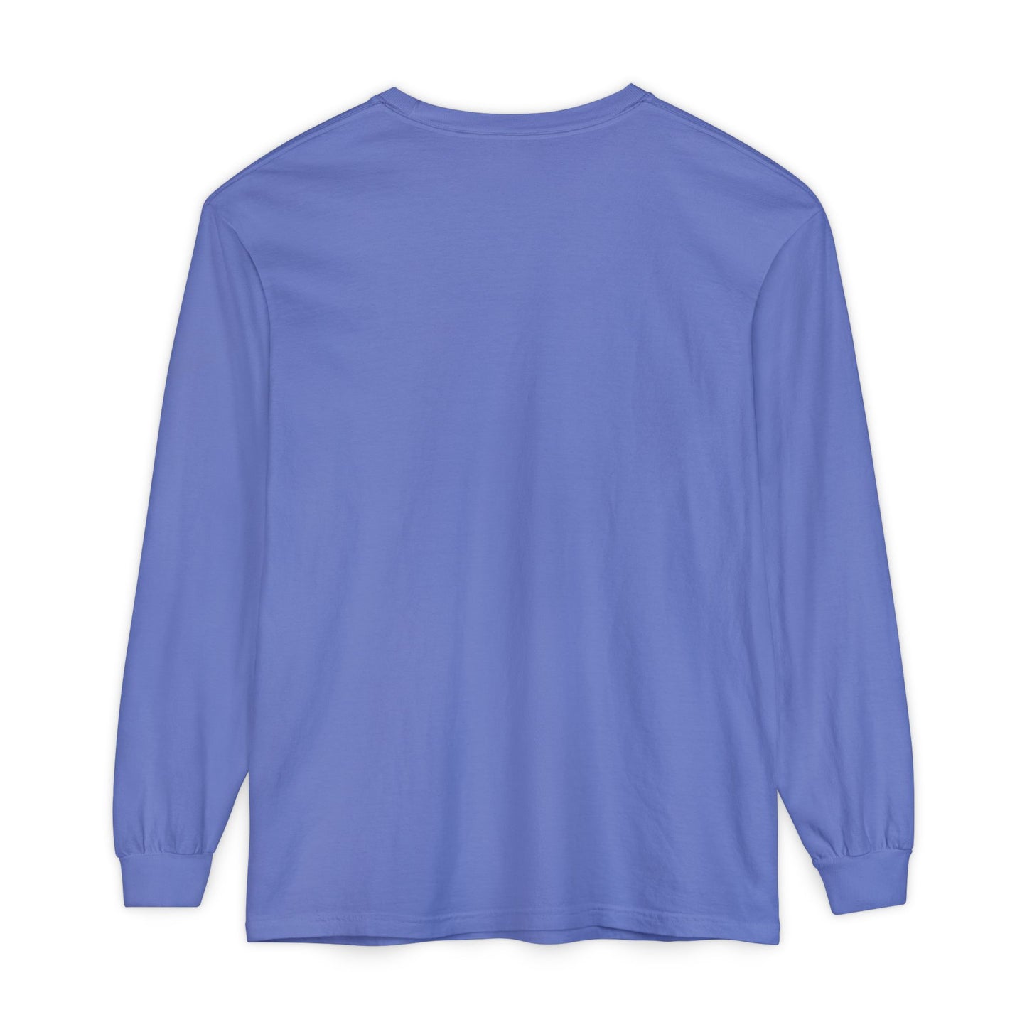 High Contrast Camping Long Sleeve Tee Flo Blue Long-sleeve