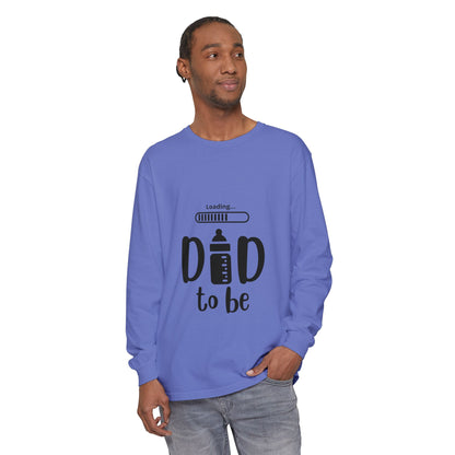 Dad Loading Long Sleeve Tee Flo Blue Long-sleeve