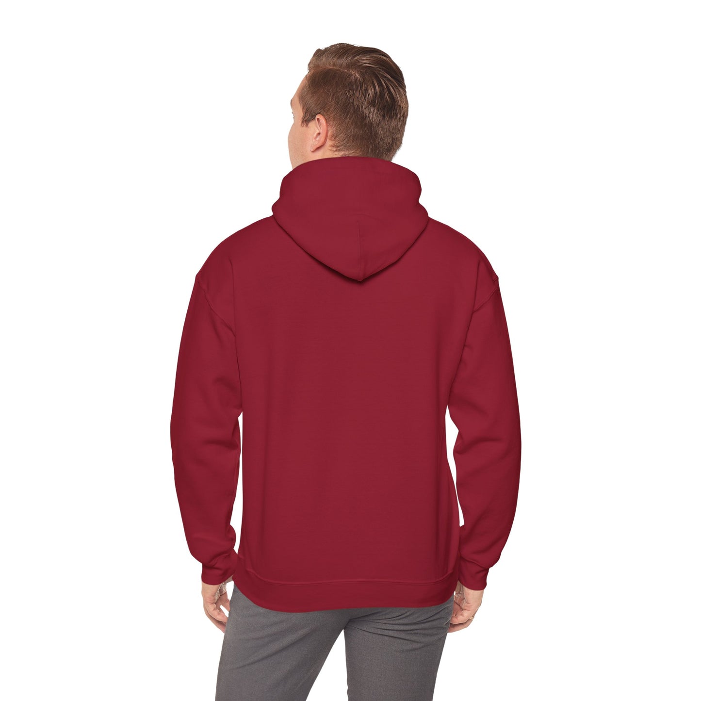 Cheers Dads Real Men Whose Genes Are Us Hoodie Cardinal Red Hoodie