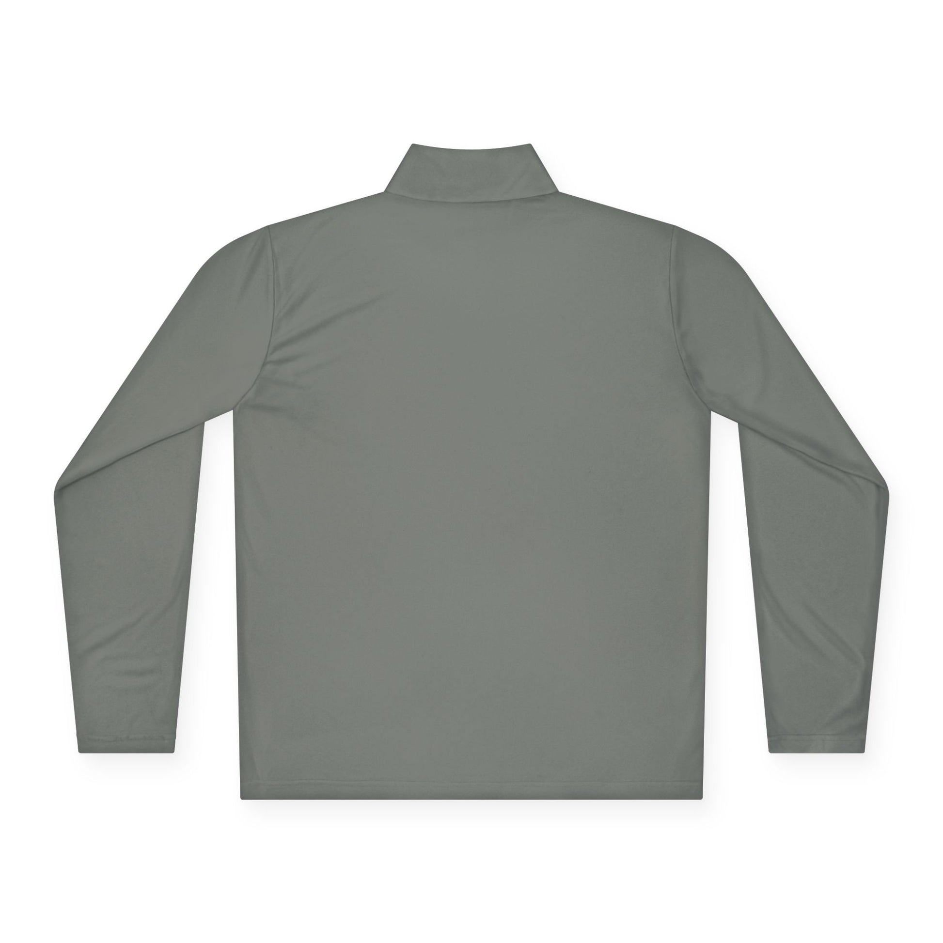 The Dada Quarter-Zip Pullover Grey Concrete Long-sleeve