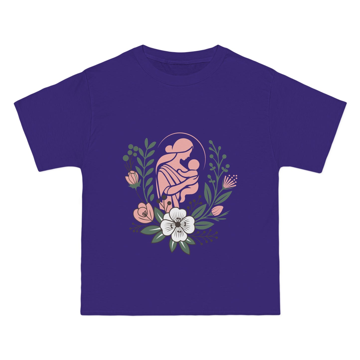 Mother's Love Maternity Tee Purple T-Shirt