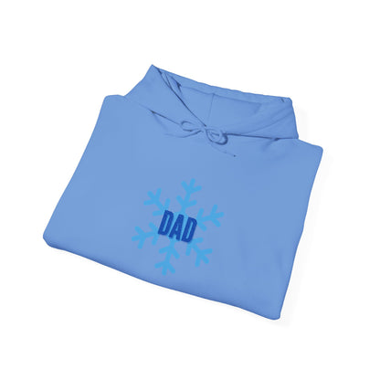 Cool Dad Snowed In Edition Hoodie Carolina Blue Hoodie