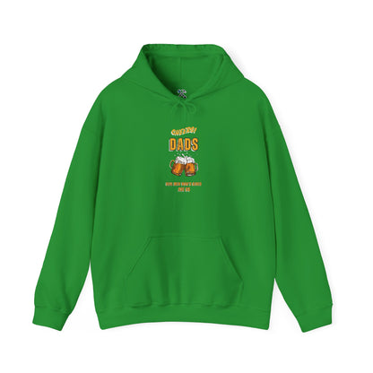 Cheers Dads Real Men Whose Genes Are Us Hoodie Irish Green Hoodie