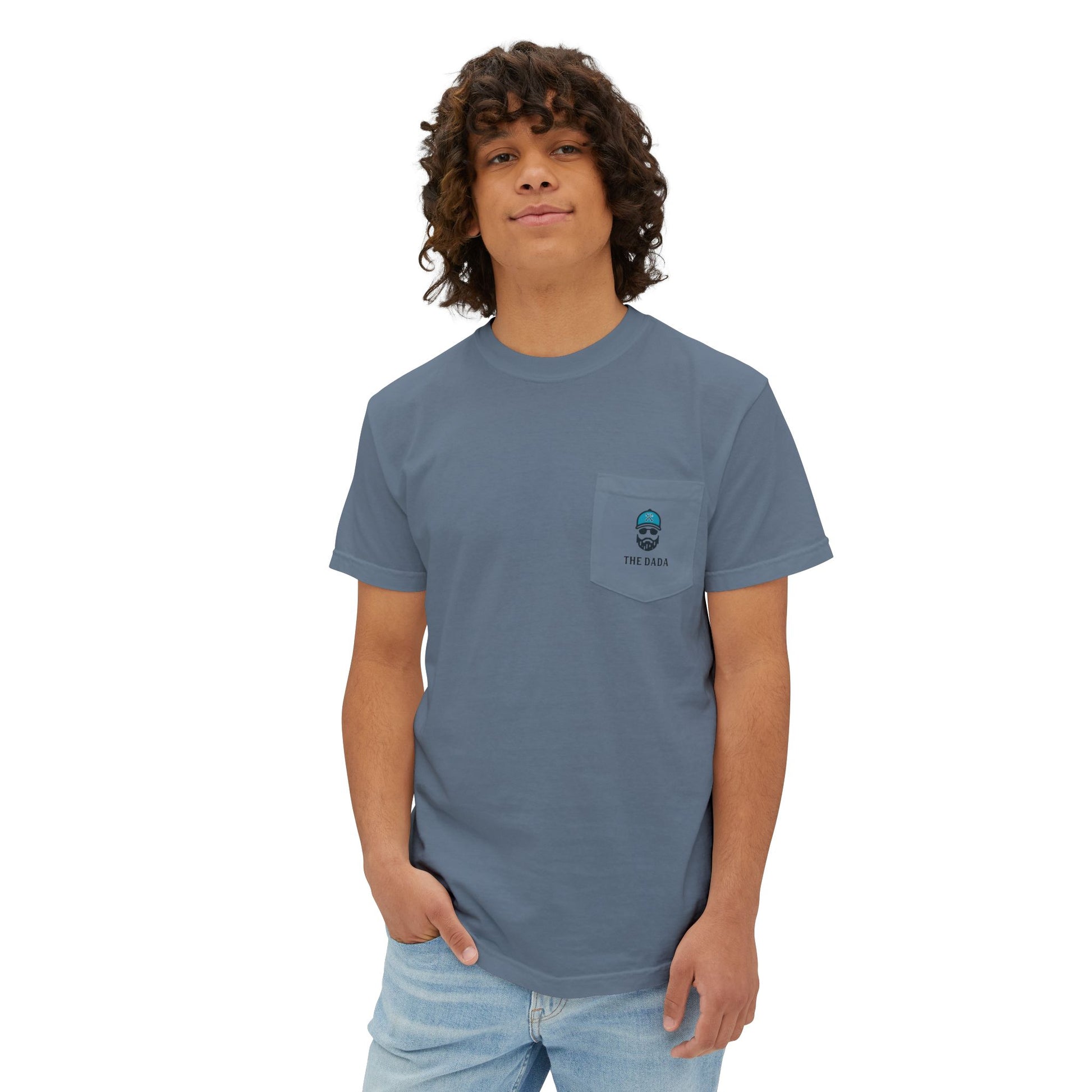 The Dada Pocket Tee Blue Jean T-Shirt