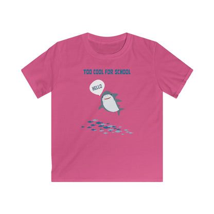 Too Cool for School Kids Tee