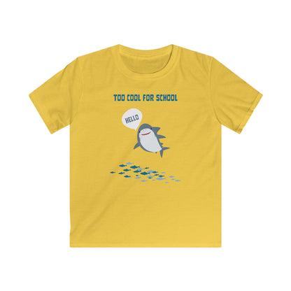 Too Cool for School Kids Tee