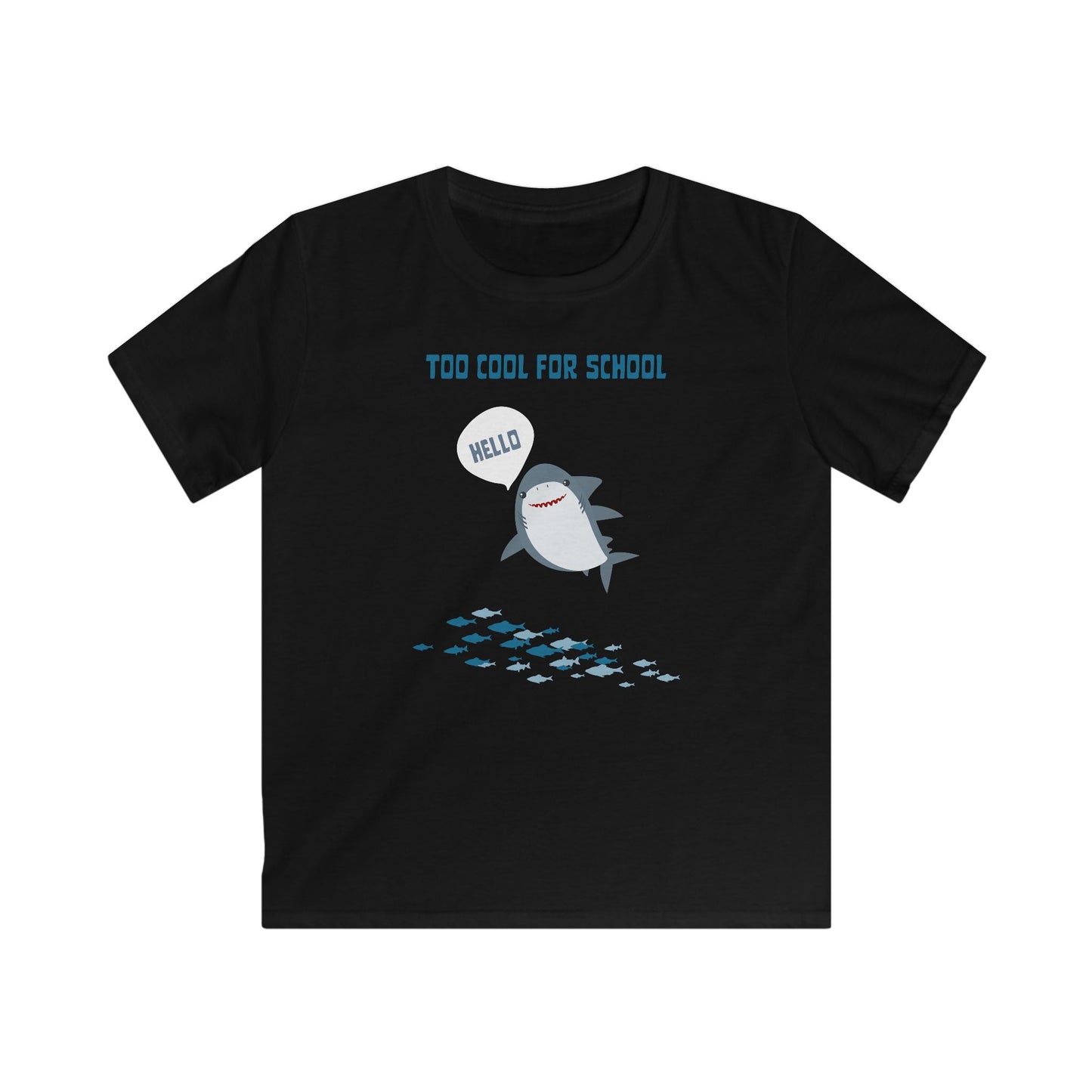 Too Cool for School Kids Tee