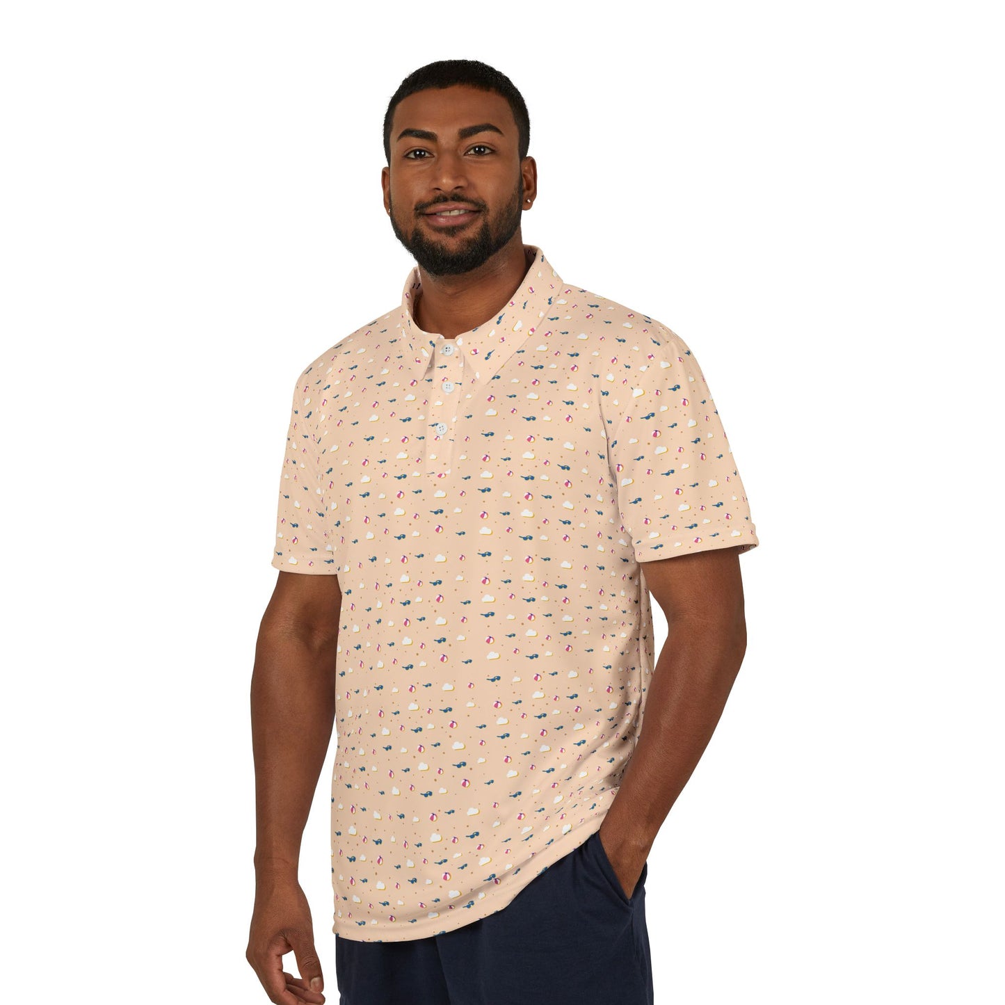 Vacation Mode Polo All Over Prints