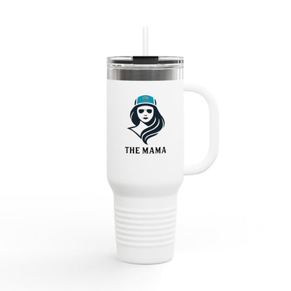 The Mama Insulated Travel Mug, 40oz 40oz White Mug