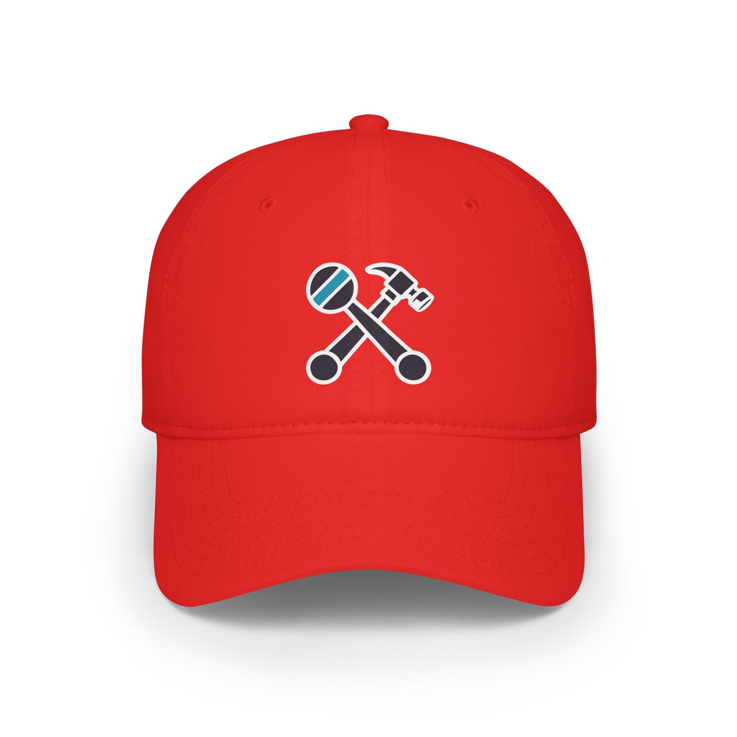 Hammer & Rattle Iconic Baseball Cap Red Hats