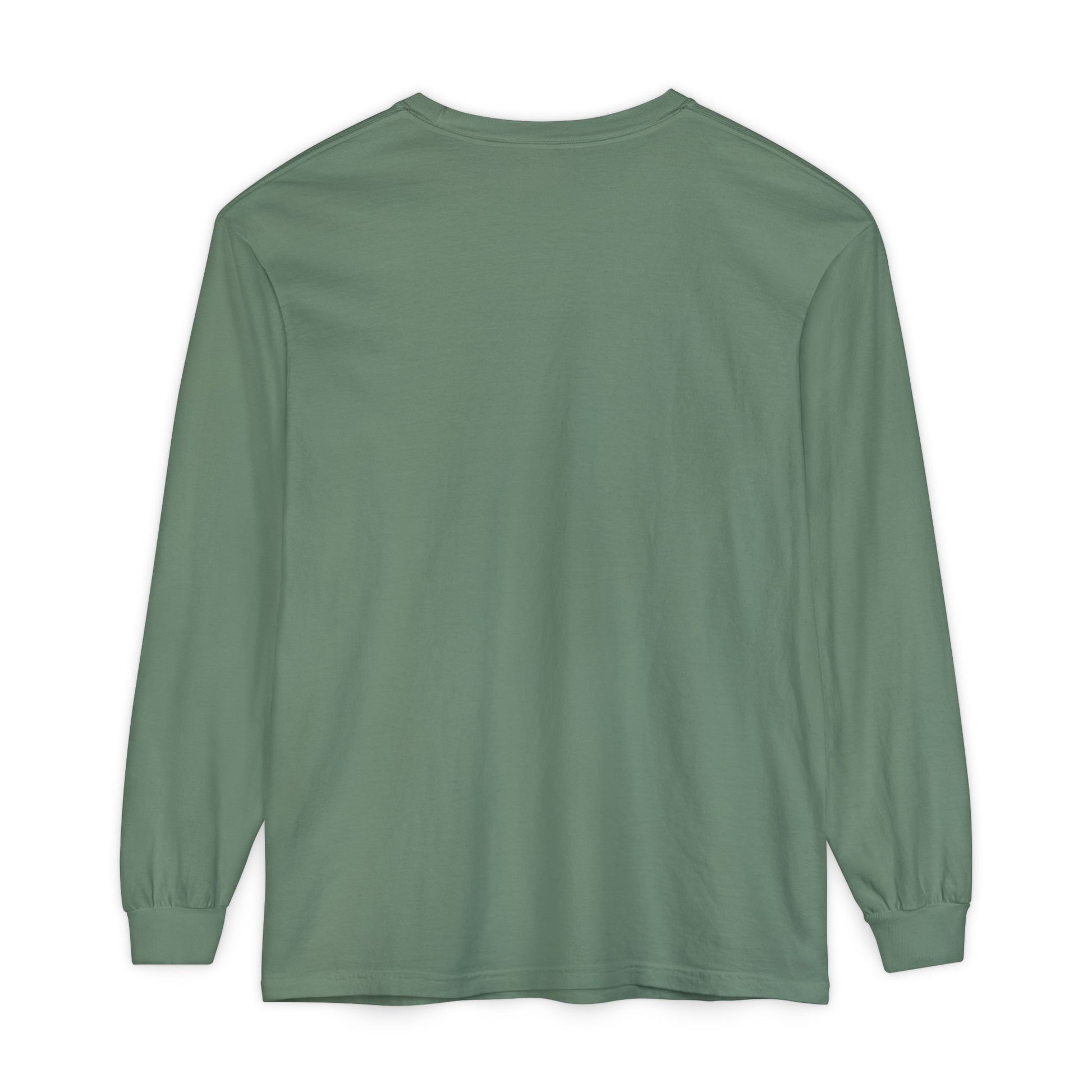 Outdoors Dad - Bear Edition Long Sleeve Tee Light Green Long-sleeve