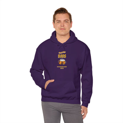 Cheers Dads Real Men Whose Genes Are Us Hoodie Heather Navy Hoodie