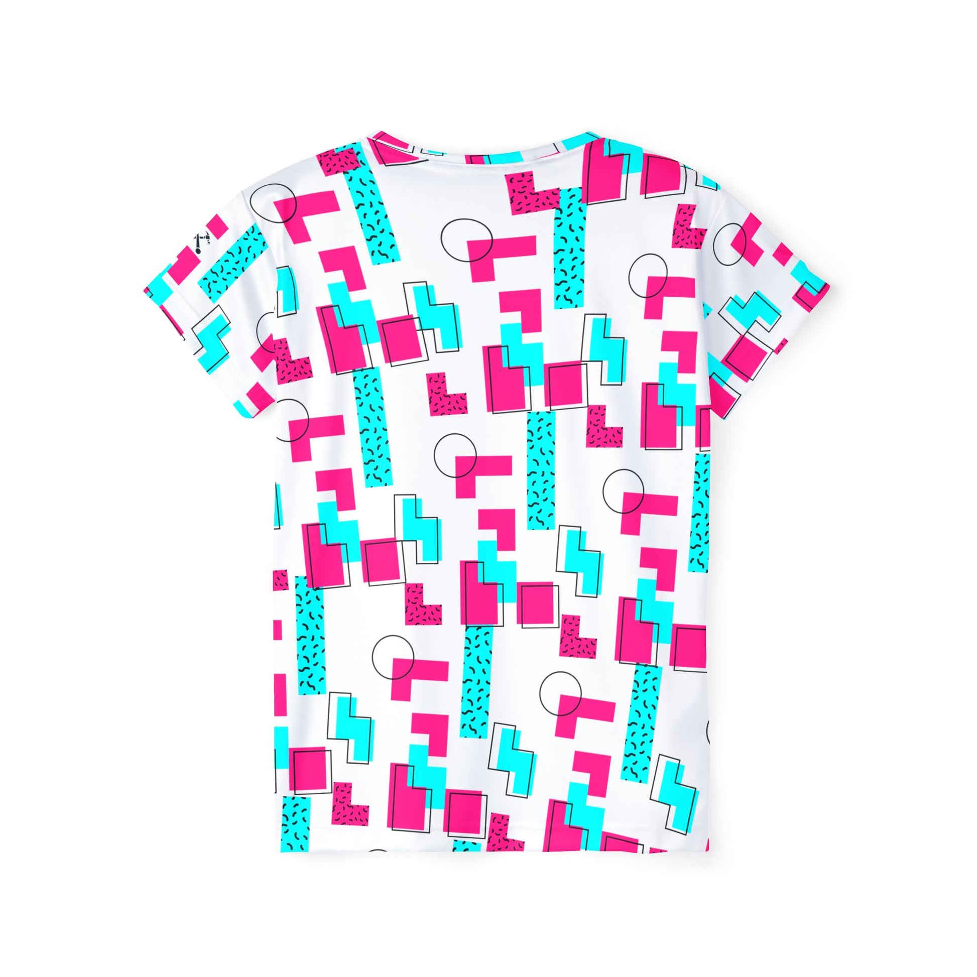 Retro Mom Glow Sport Jersey Tee All Over Prints