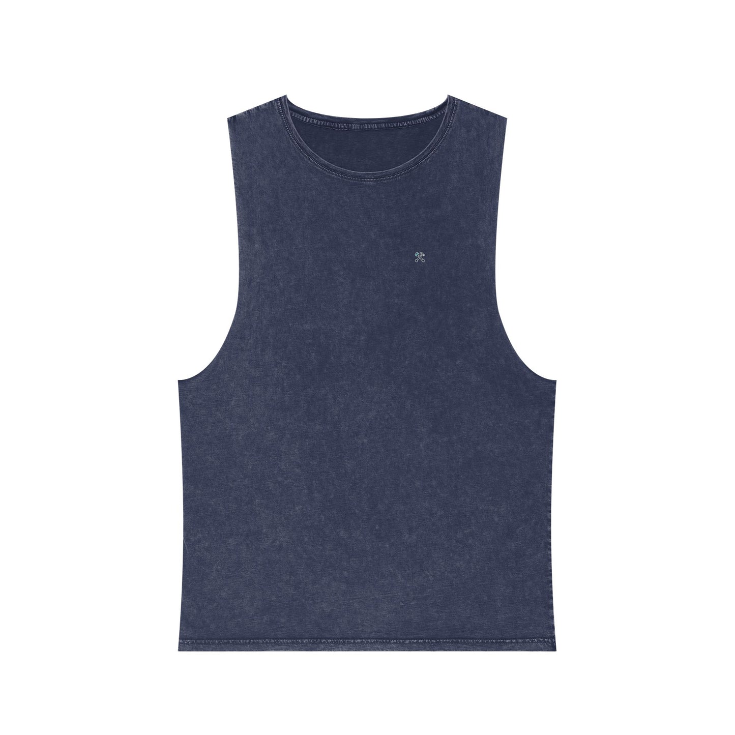 Hammer & Rattle Stonewash Tank Blue Stone Tank Top