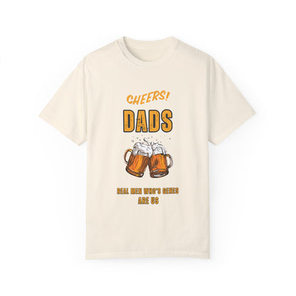 Cheers Dad Real Men Whose Genes Are Us Tee Ivory T-Shirt