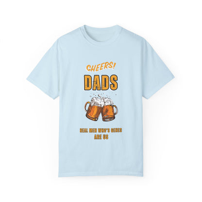 Cheers Dad Real Men Whose Genes Are Us Tee Chambray T-Shirt