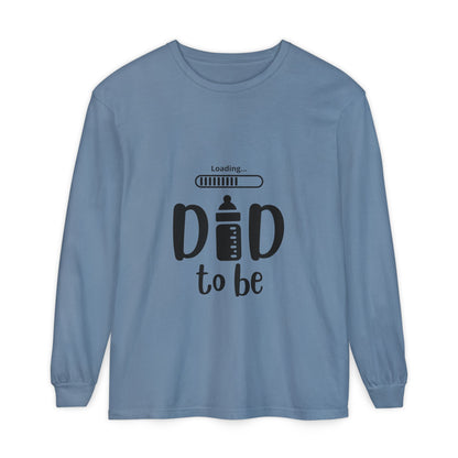 Dad Loading Long Sleeve Tee Blue Jean Long-sleeve