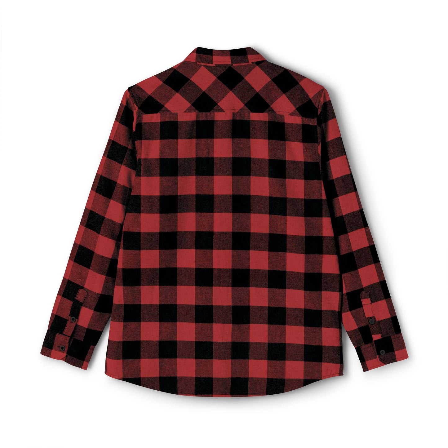 The Dada Flannel Shirt Red Black Long-sleeve