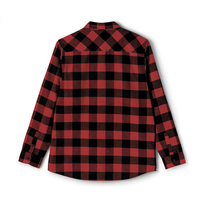 The Dada Flannel Shirt Red Black Long-sleeve