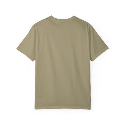 High Contrast Camping Scene T-shirt Khaki T-Shirt