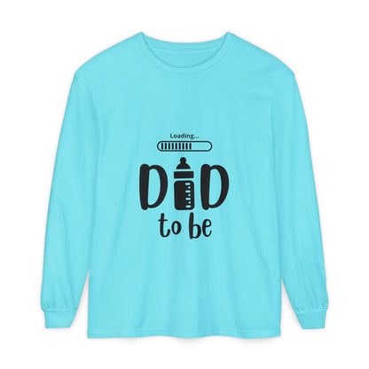 Dad Loading Long Sleeve Tee Lagoon Blue Long-sleeve