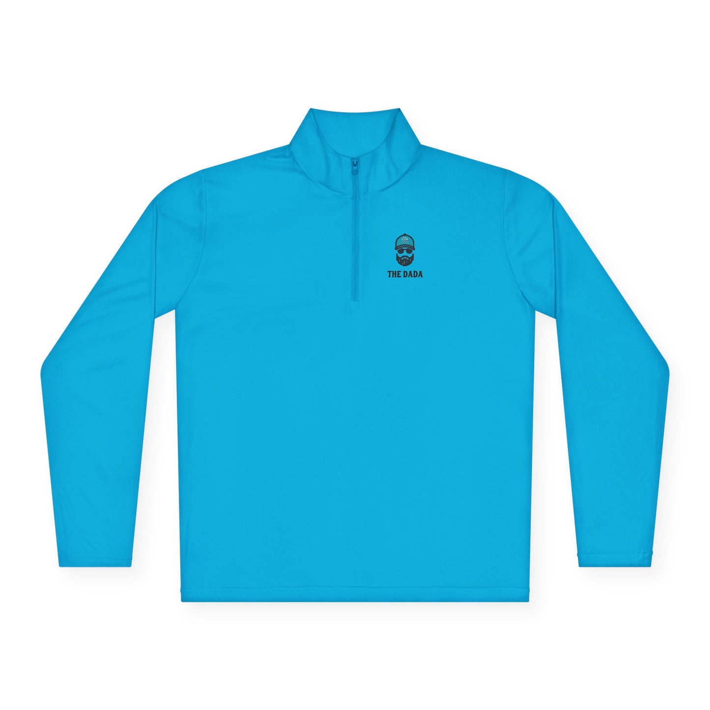 The Dada Quarter-Zip Pullover Atomic Blue Long-sleeve