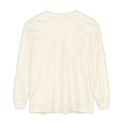 High Contrast Camping Long Sleeve Tee Ivory Long-sleeve