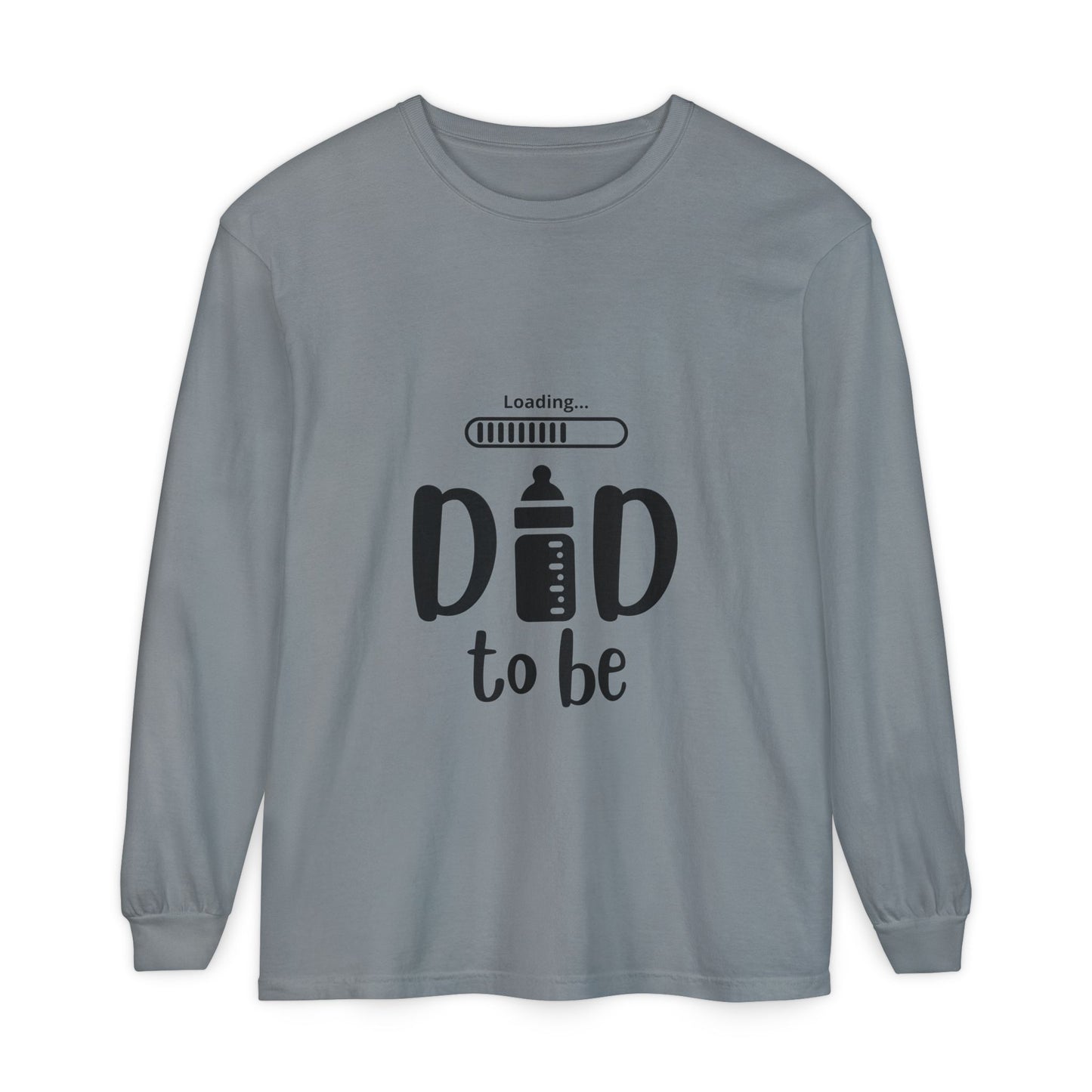 Dad Loading Long Sleeve Tee Granite Long-sleeve