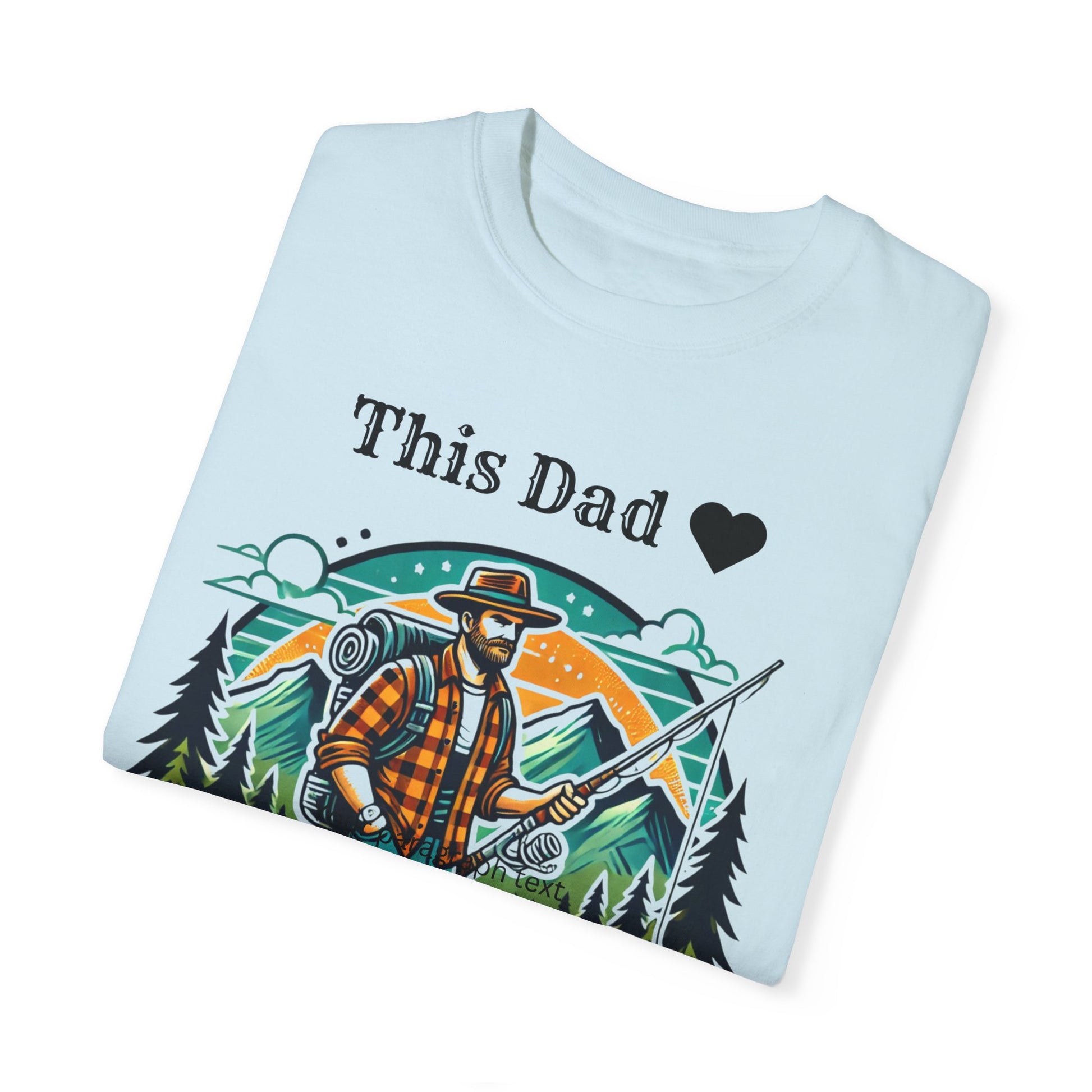 The Outdoors Dad Tee Chambray T-Shirt