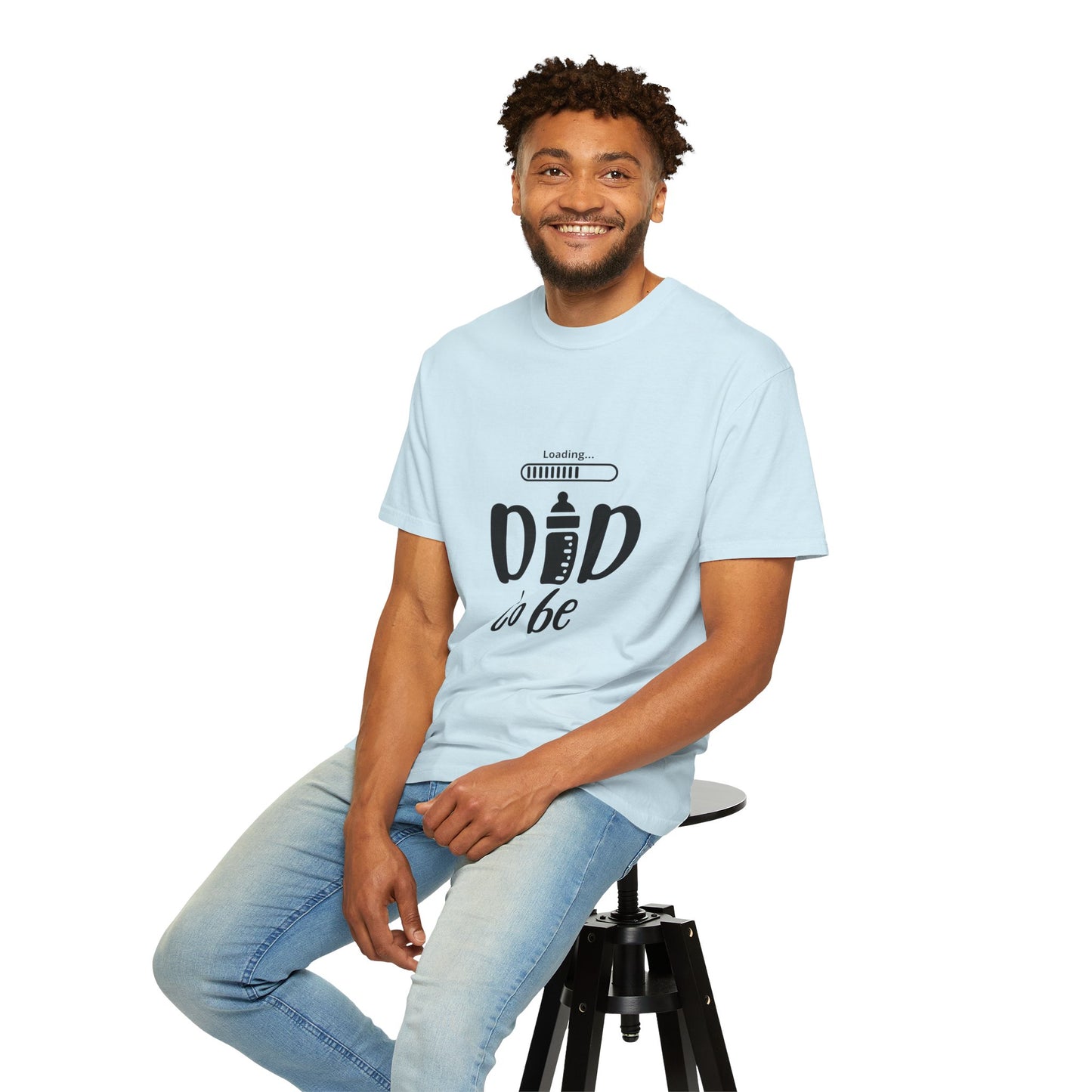 Dad Loading Tee Chambray T-Shirt