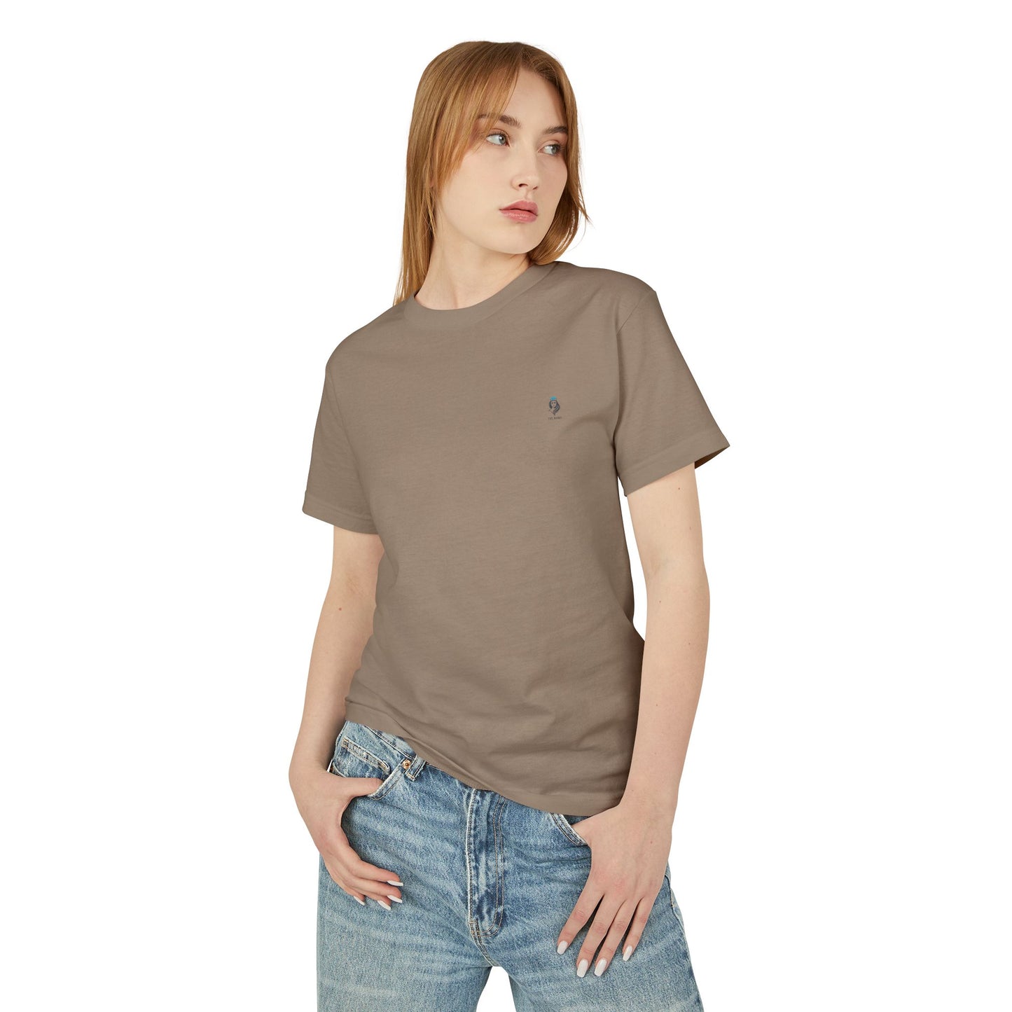 The Mama Maternity Tee Faded Brown T-Shirt