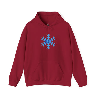 Cool Dad Snowed In Edition Hoodie Cardinal Red Hoodie