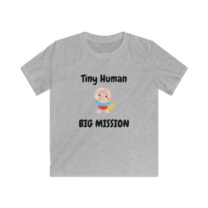 Tiny Human Big Mission Youth Tee