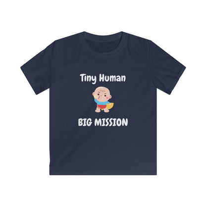 Tiny Human Big Mission Youth Tee