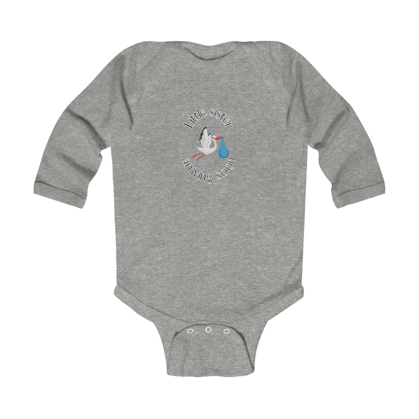 Baby Sister Coming Soon Infant Long Sleeve Bodysuit