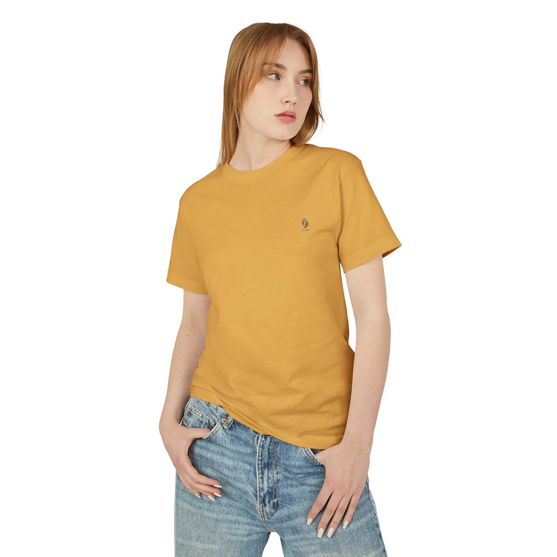 The Mama Maternity Tee Faded Mustard T-Shirt