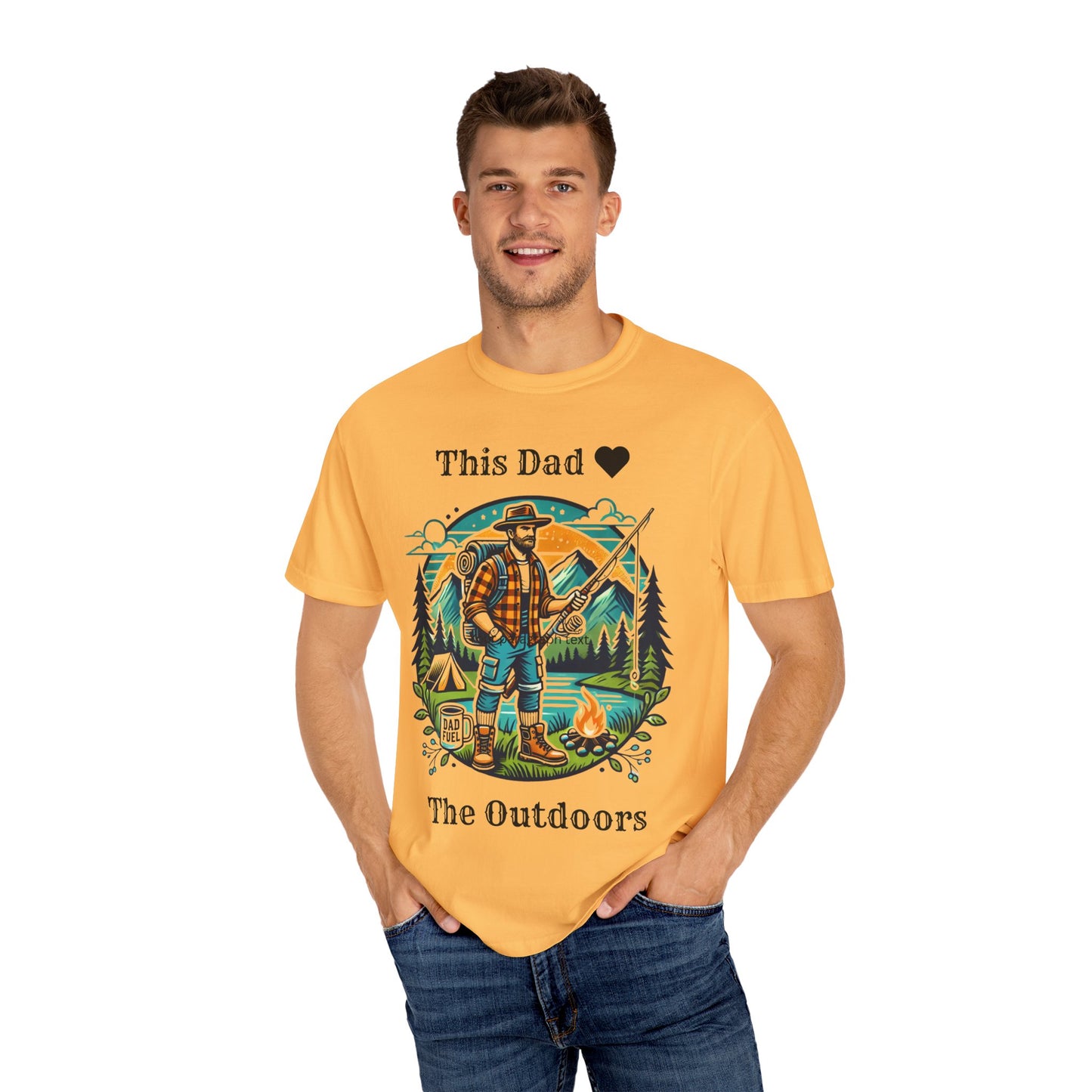 The Outdoors Dad Tee Banana T-Shirt