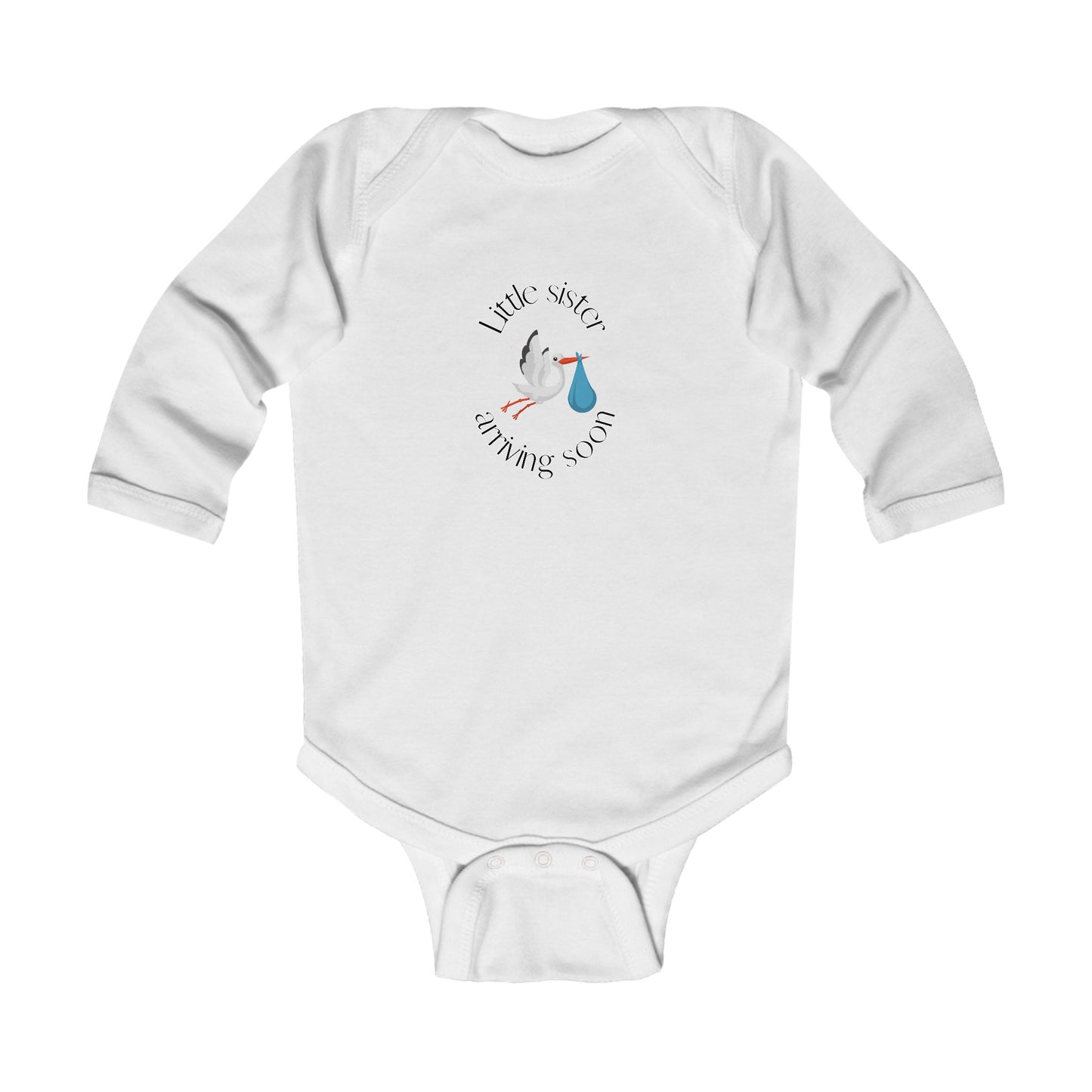 Baby Sister Coming Soon Infant Long Sleeve Bodysuit