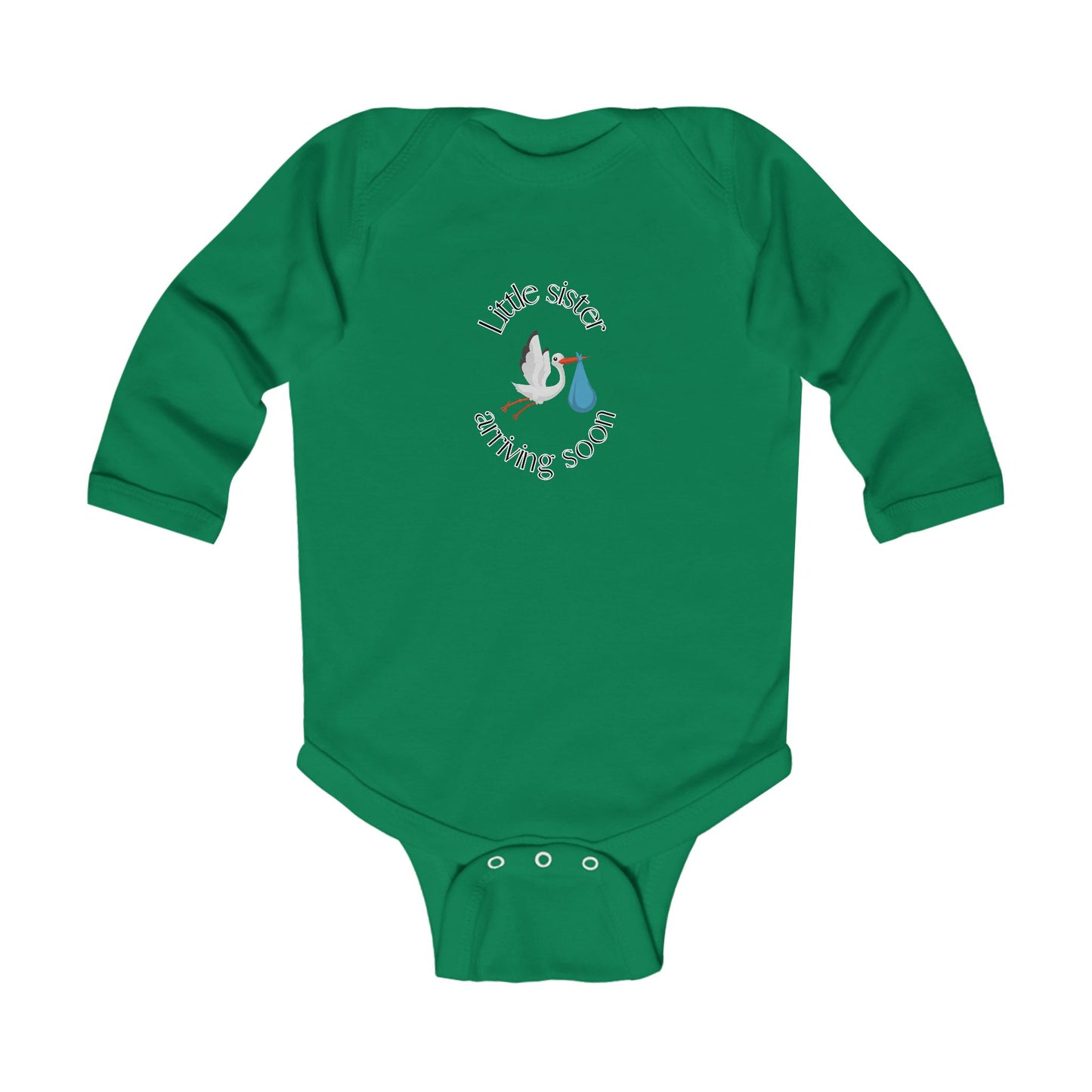 Baby Sister Coming Soon Infant Long Sleeve Bodysuit