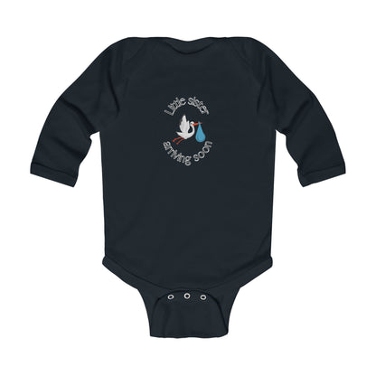 Baby Sister Coming Soon Infant Long Sleeve Bodysuit