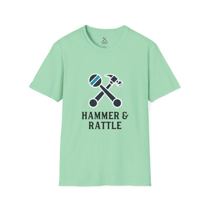 Hammer & Rattle Softstyle Tee Mint Green T-Shirt