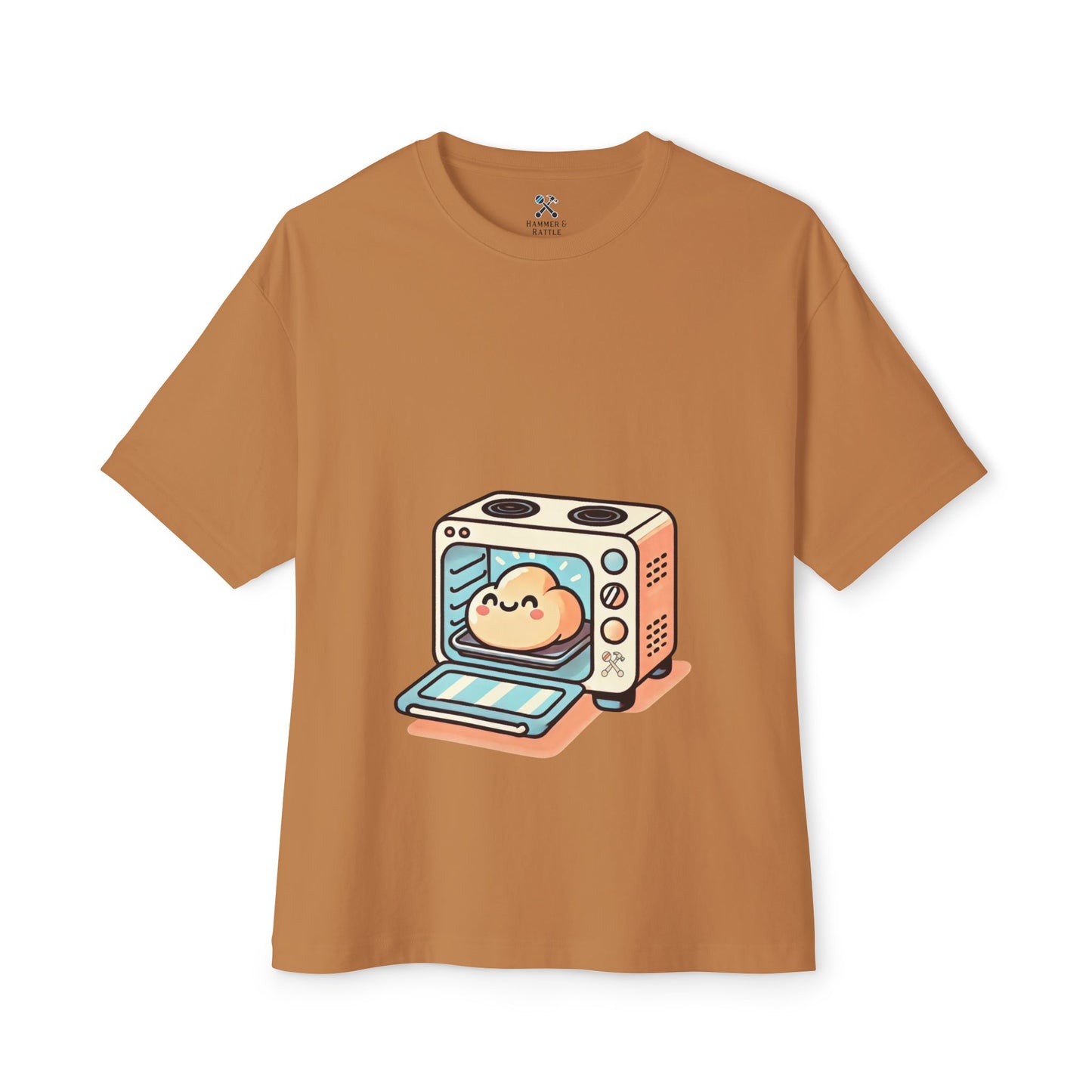 Maternity Bun In the Oven Boxy Tee Toast T-Shirt