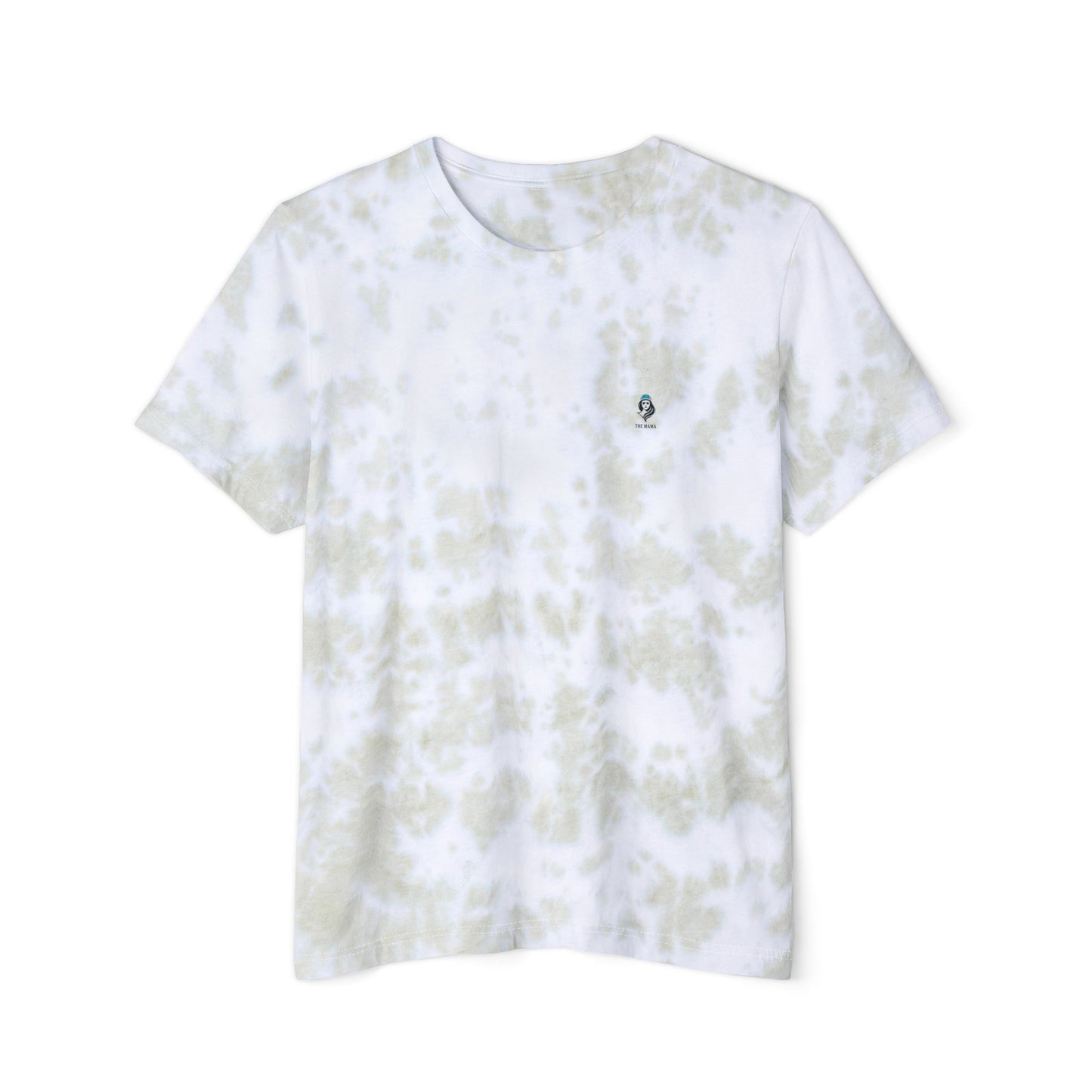 The Mama Tie-Dyed Tee White Sky Blue T-Shirt