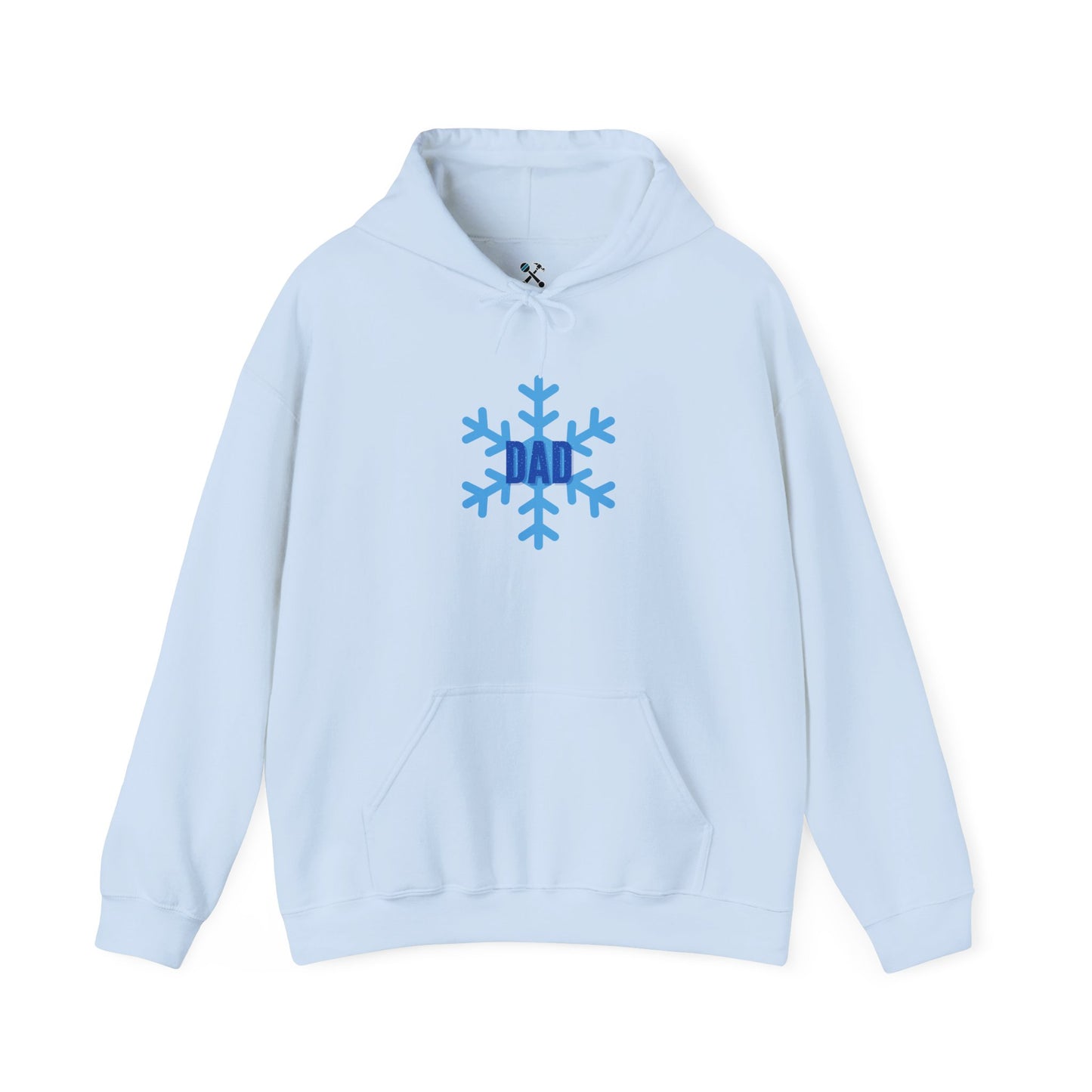 Cool Dad Snowed In Edition Hoodie Light Blue Hoodie