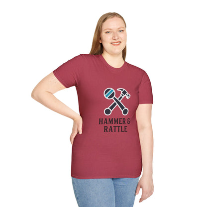 Hammer & Rattle Softstyle Tee Heather Cardinal T-Shirt