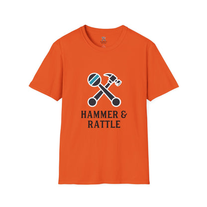 Hammer & Rattle Softstyle Tee Orange T-Shirt