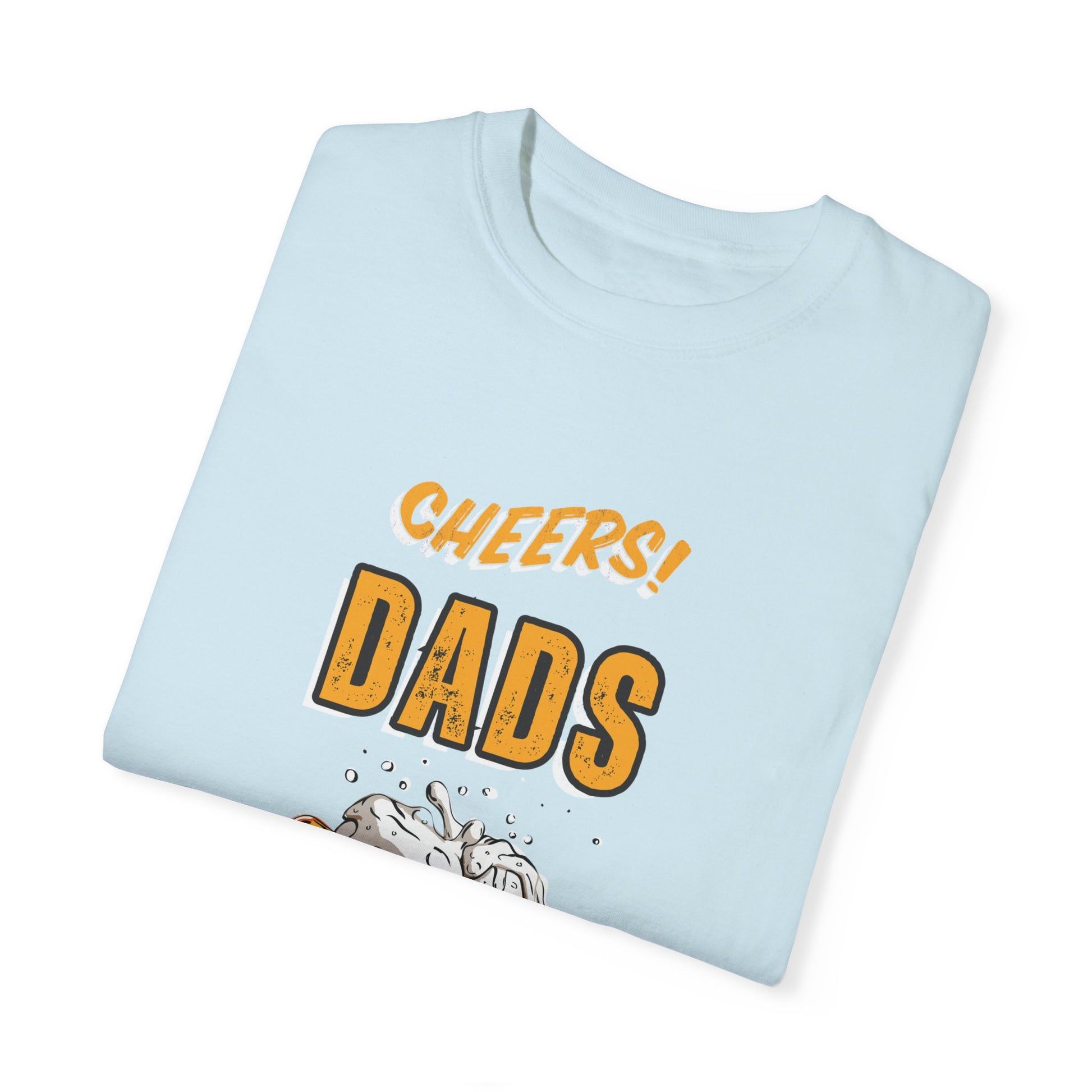 Cheers Dad Real Men Whose Genes Are Us Tee Chambray T-Shirt