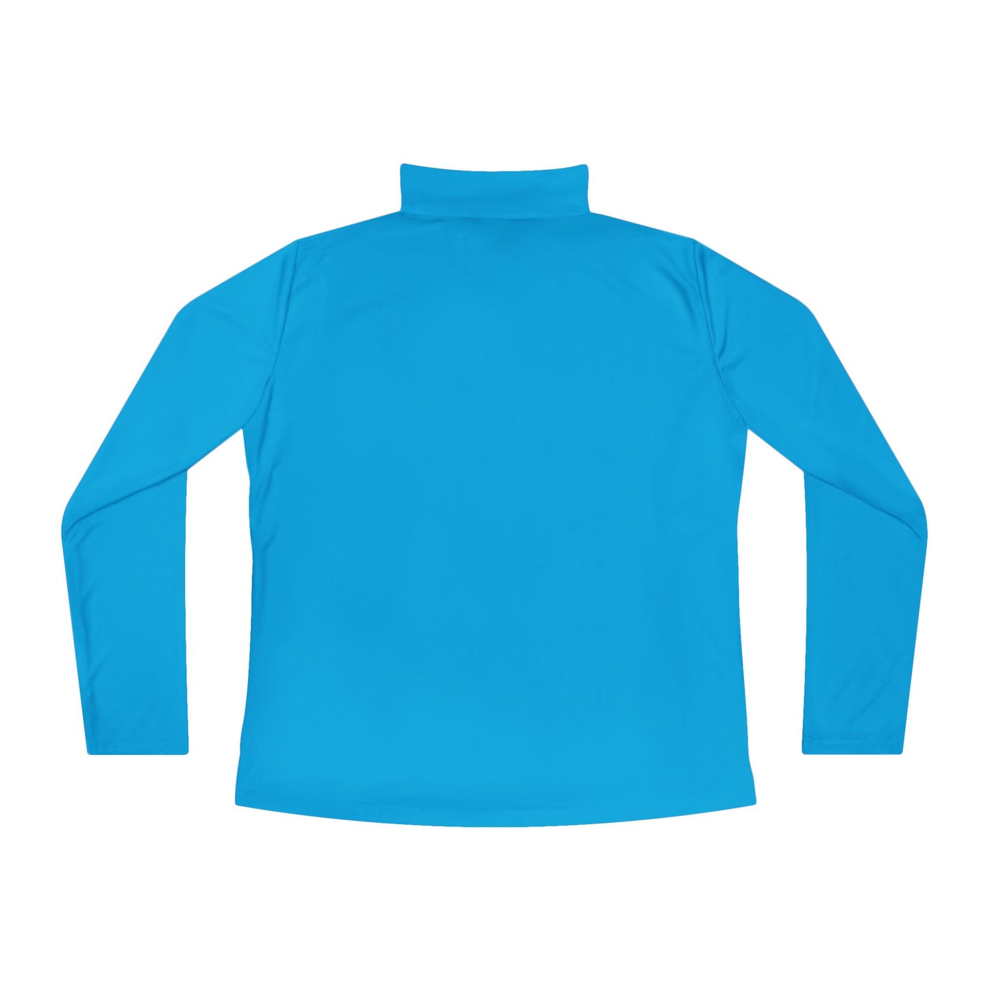 The Mama Quarter-Zip Pullover Atomic Blue Long-sleeve