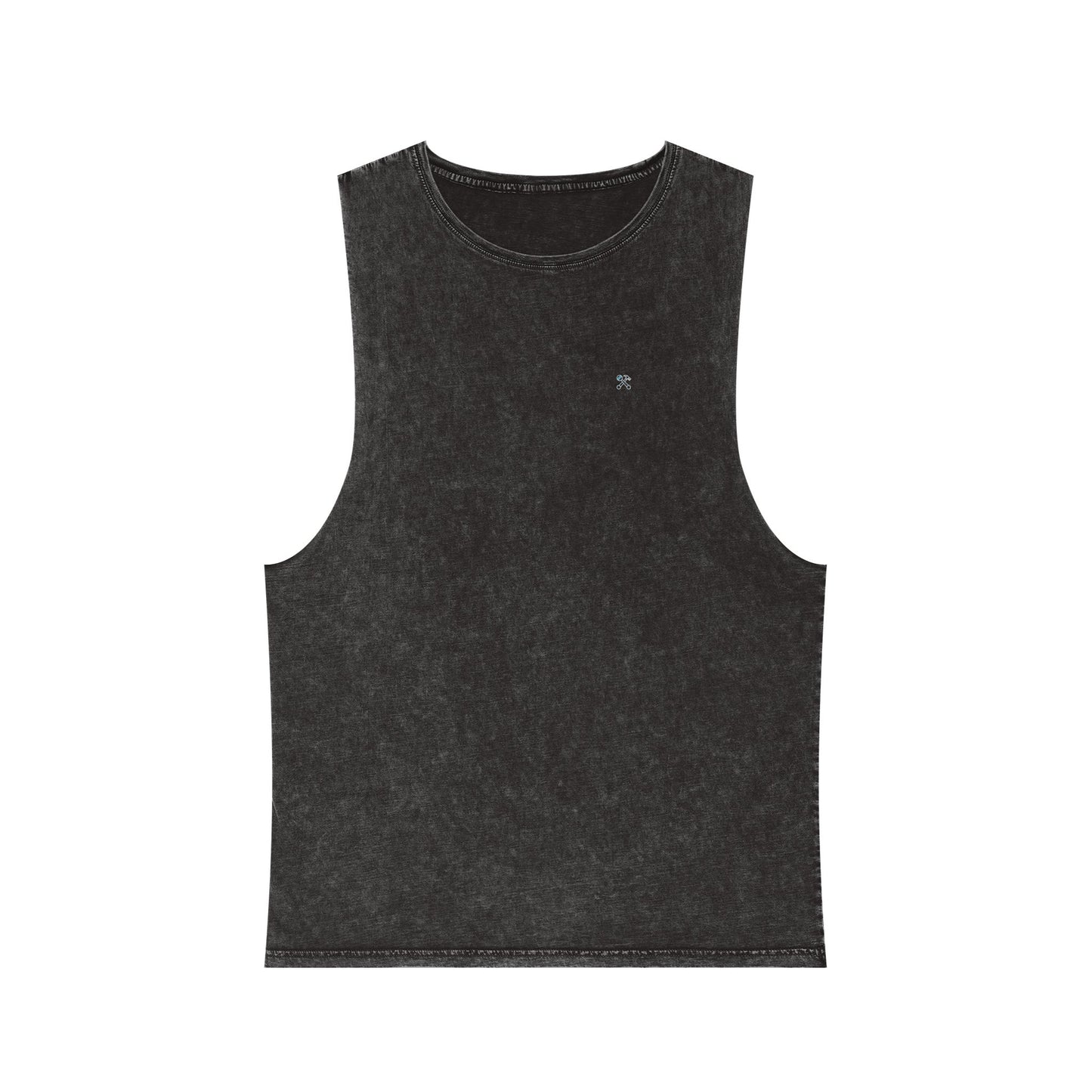 Hammer & Rattle Stonewash Tank Black Stone Tank Top