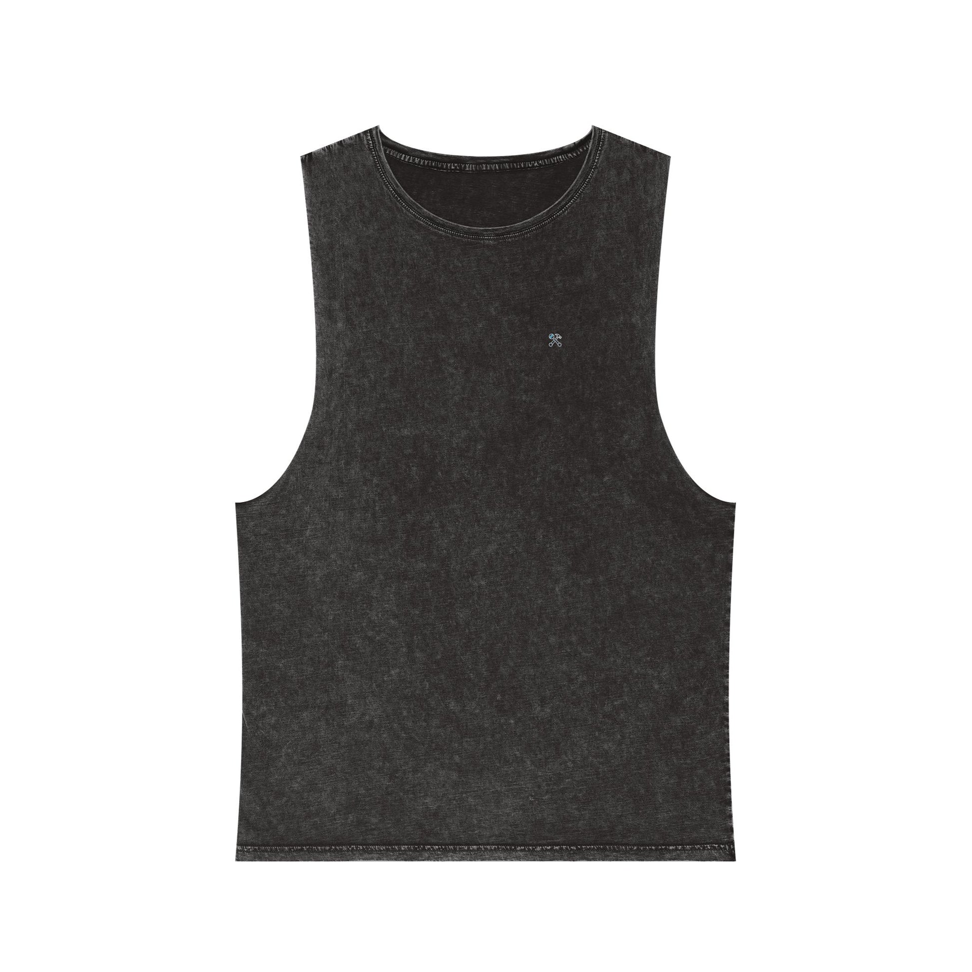 Hammer & Rattle Stonewash Tank Black Stone Tank Top